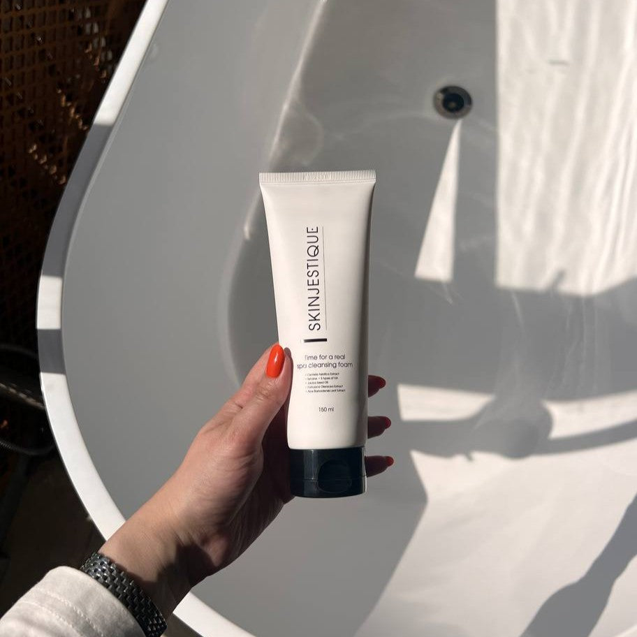 Time for a real spa cleansing foam